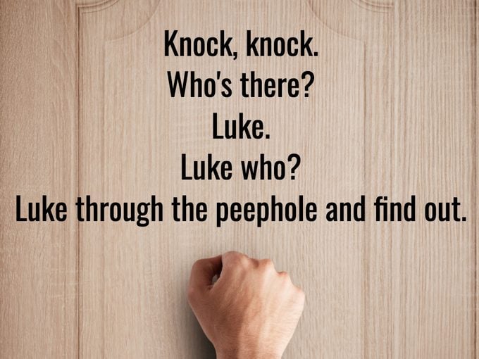 Best Knock Knock Jokes - Luke