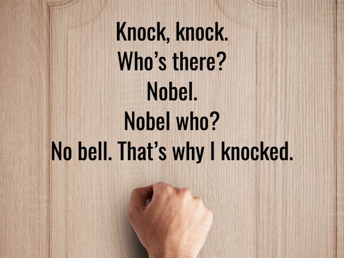 Best Knock Knock Jokes - Nobel