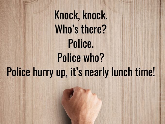 Best Knock Knock Jokes - Police