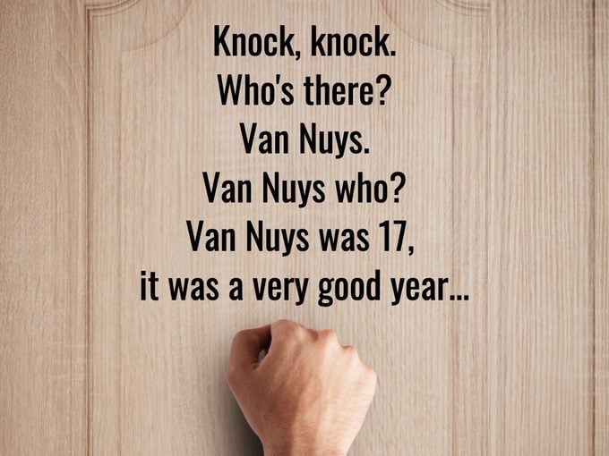 Best Knock Knock Jokes - Van Nuys