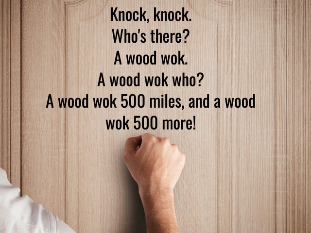 Best Knock Knock Jokes - Wood Wok