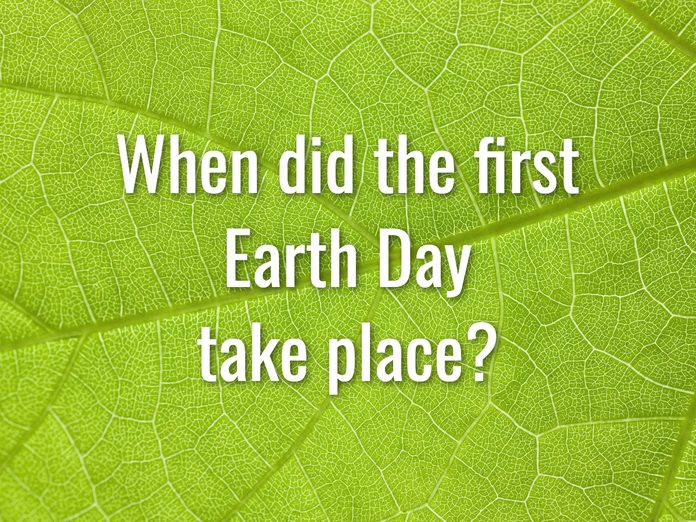 Earth Day Quiz - Question 10