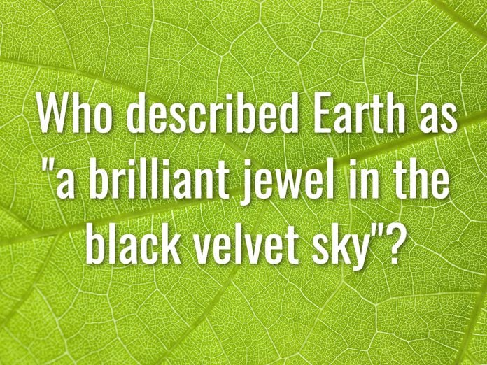 Earth Day Quiz - Question 15