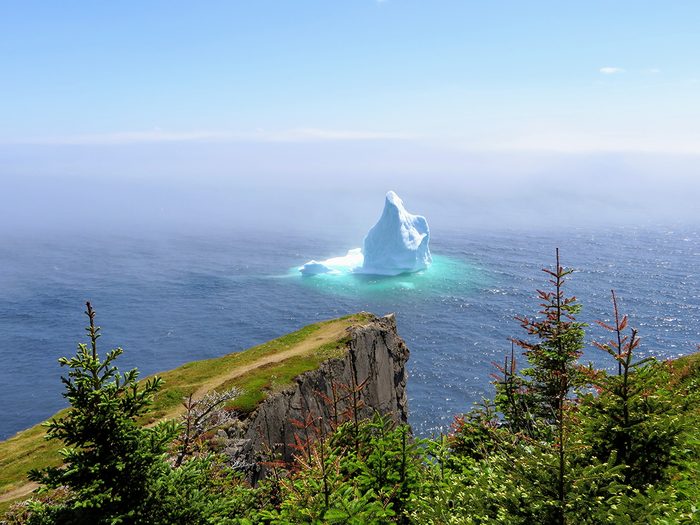 East coast of Canada - iceberg in Newfoundland