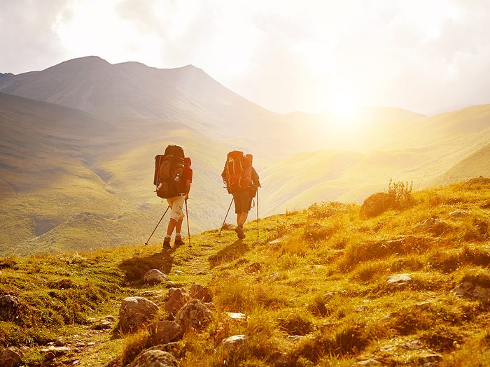 How to tell time from the sun - mountain hikers