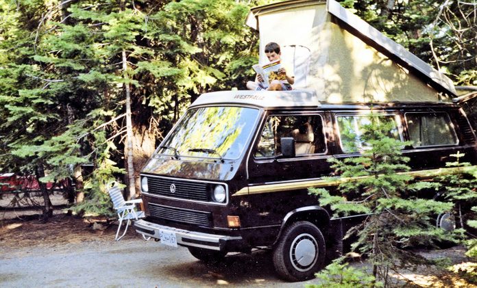 Road Trip Trailer - VW Van In Banff