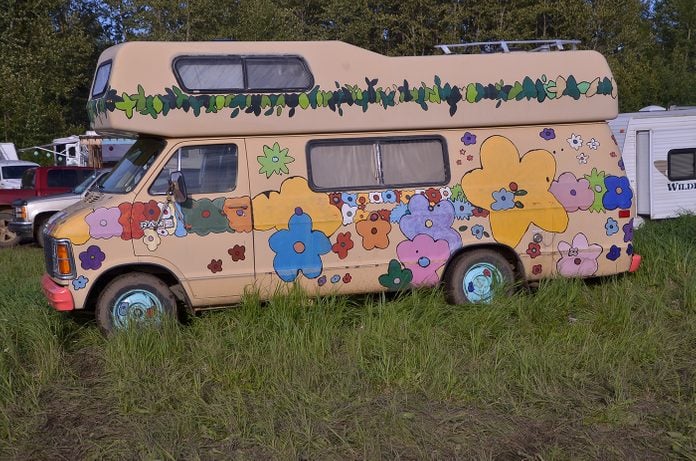 Road Trip Trailers - Hippie Bus