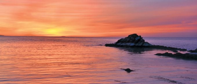 St Martins New Brunswick - Sunrise Over The Bay
