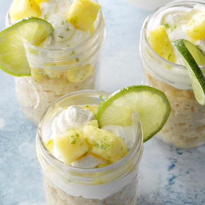 Easy summer dessert recipes - Pineapple Rumchata Shortcakes