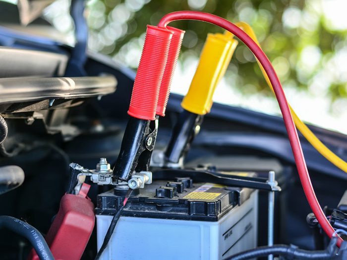 When you don't drive your car - car battery loses charge