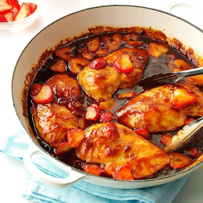 Barbecued Strawberry Chicken