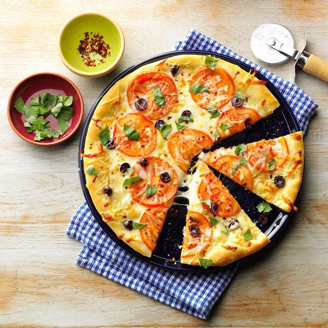 Mama Rachels Mediterranean Pizza - mediterranean meal plan