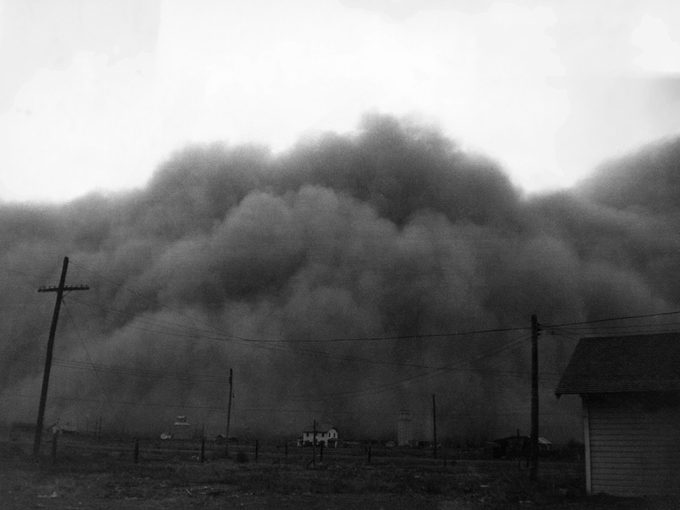 Highest temperature in Canada - dust storm in 1936