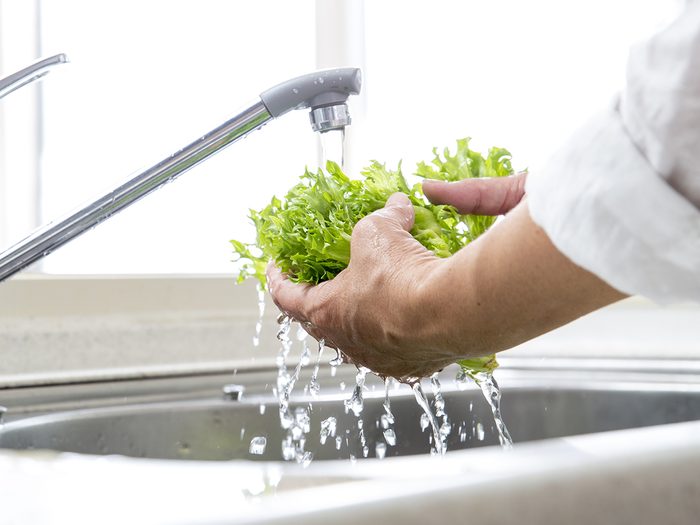 How to wash lettuce - food safety tips