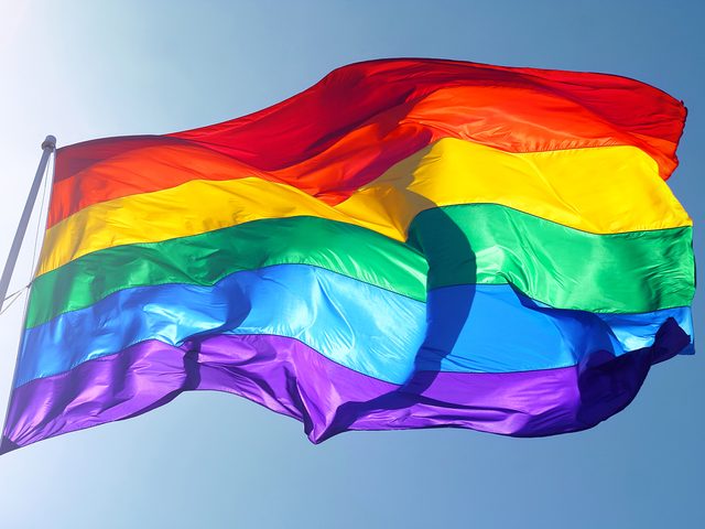 Inspiring LGBTQ pride quotes - pride flag
