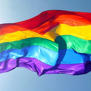 Inspiring LGBTQ pride quotes - pride flag