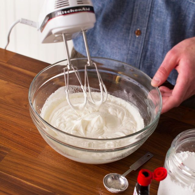 Making whipped cream