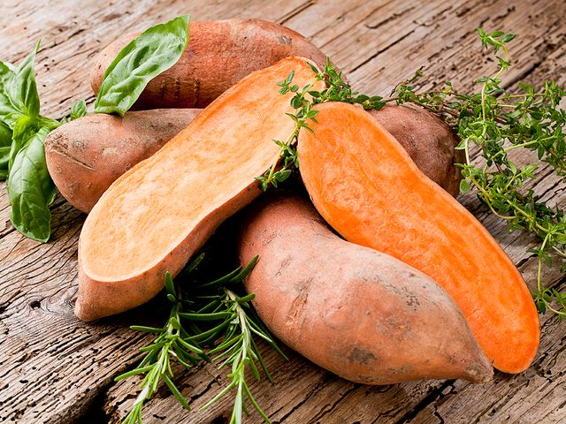 Sweet potatoes health benefits