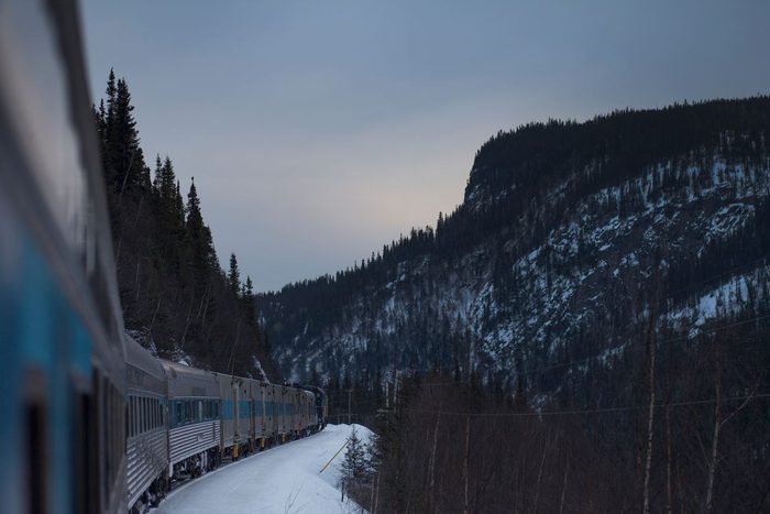 Train Across Canada - Tshiuetin