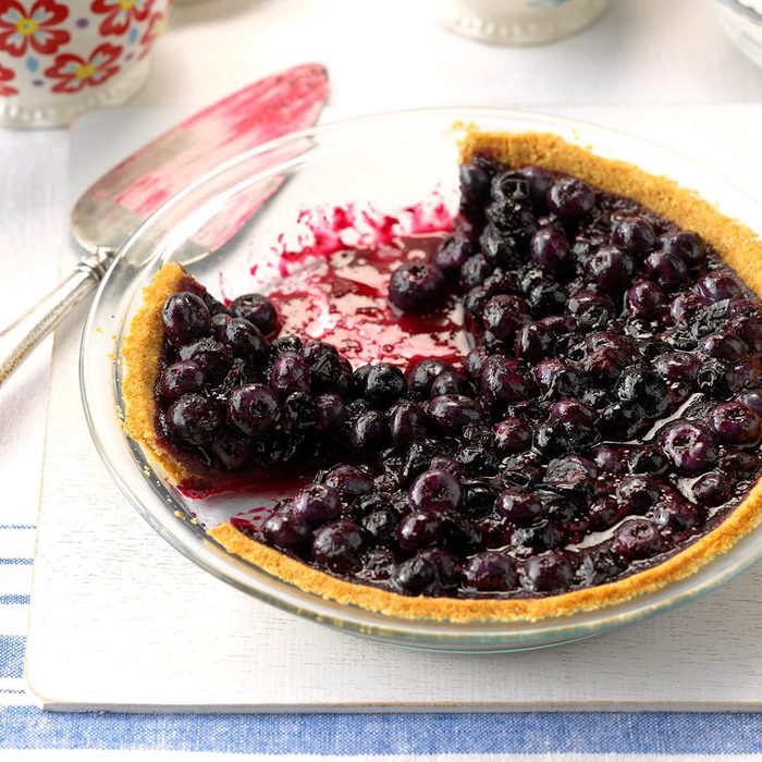Blueberry Pie with Graham Cracker Crust recipe