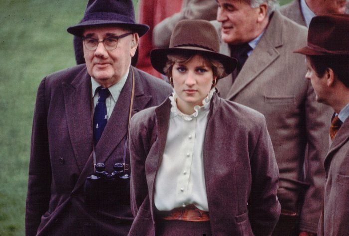 Lady Diana At The Races