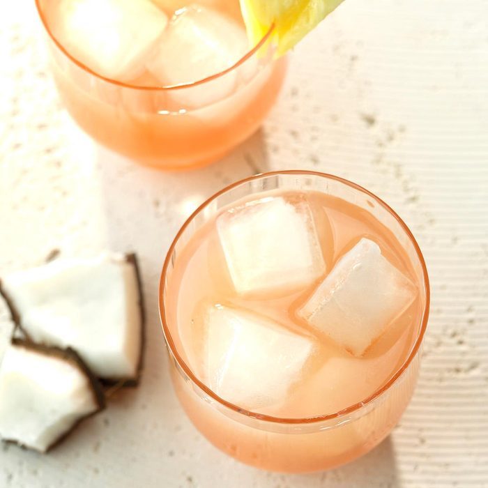 Summery Cocktail - Guava Coconut Rum Cocktail recipe