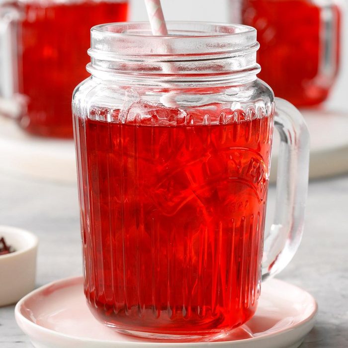 Hibiscus Iced Tea - summer drinks