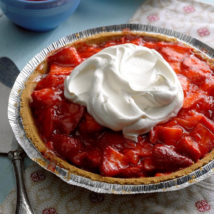 Light Strawberry Pie recipe