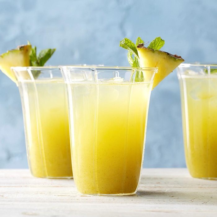 Minty Pineapple Rum recipe