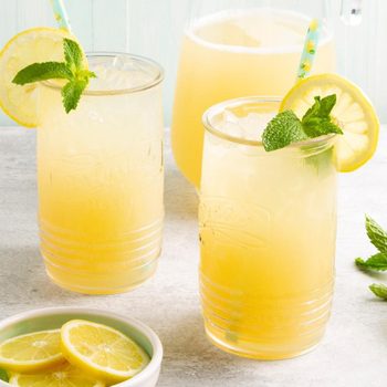 Summer drinks - Sparkling Ginger Lemonade