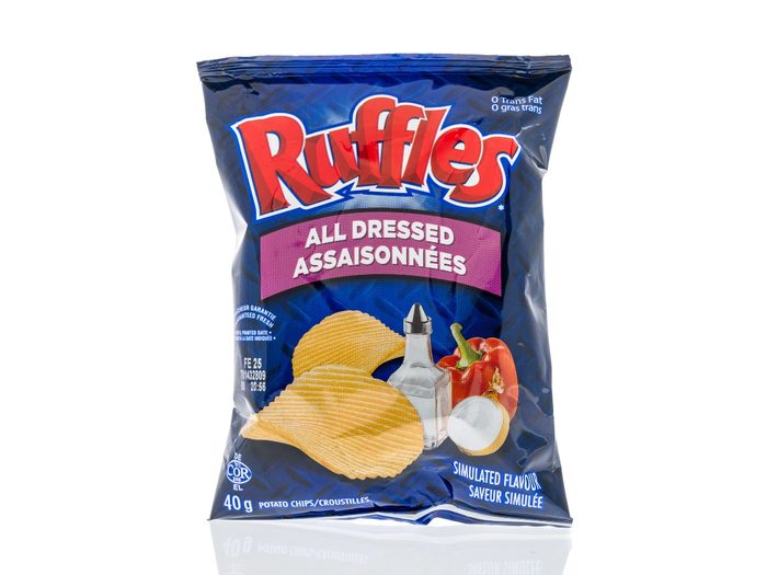 Canadian Snacks - All Dressed Chips
