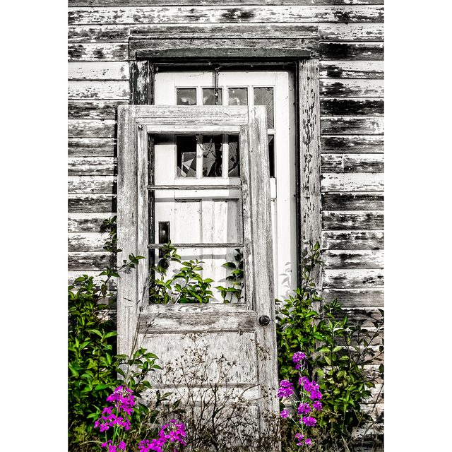 Doors Across Canada - rustic door on door