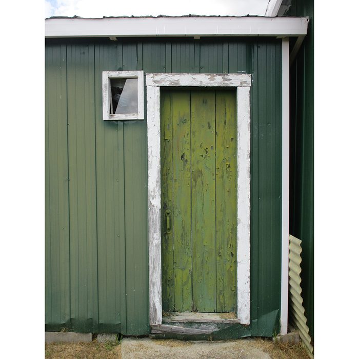 Doors Across Canada - Green Farm Shed