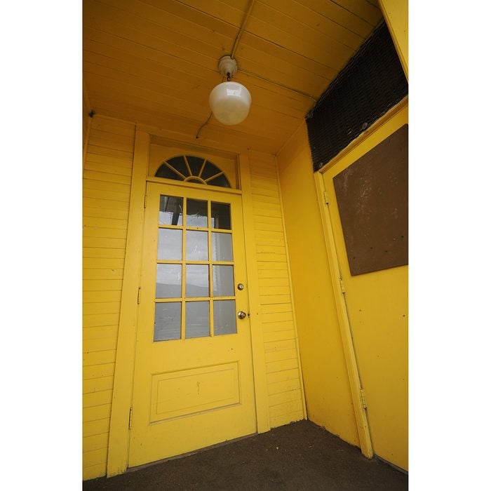 Doors Across Canada - sunny yellow doorway