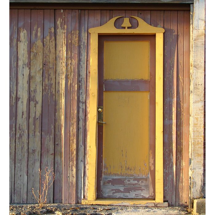 Doors Across Canada - Yellow Door Frame