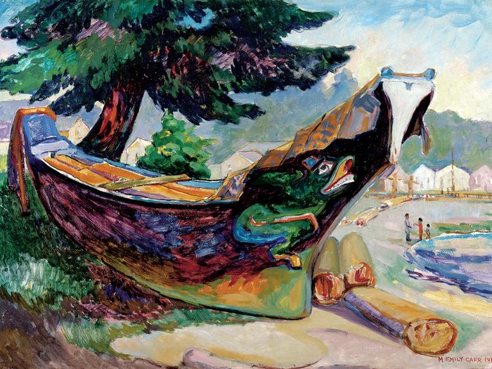 Canadian heroes - Emily Carr Painting