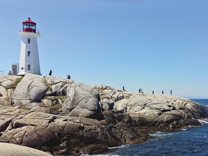 Nova Scotia Places To Visit - Peggy's Cove Lighthouse