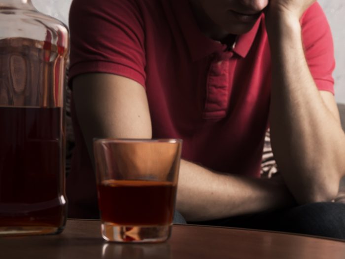 Signs of liver cancer - heavy drinking