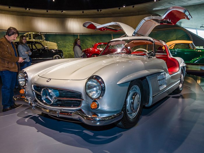 1955 Mercedes-Benz gullwing owned by Clark Gable