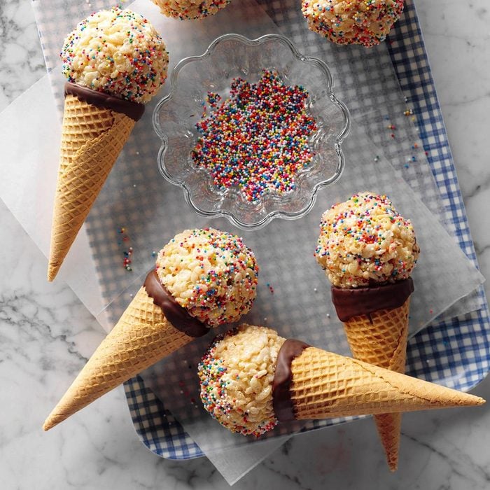 Ice Cream Cone Treats Feature