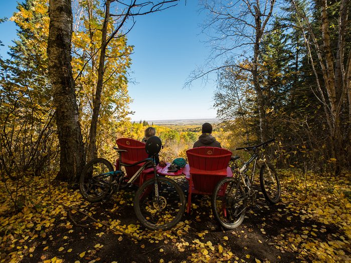 Bike Trails - Manitoba Reeves Ravine Trail