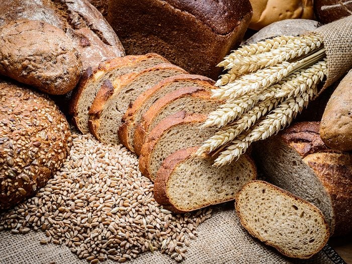 Best foods for metabolism - whole grains bread