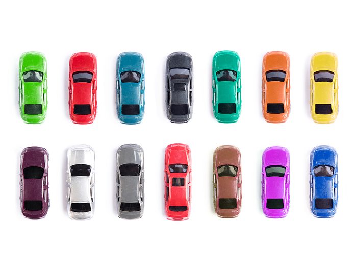 Colourful cars