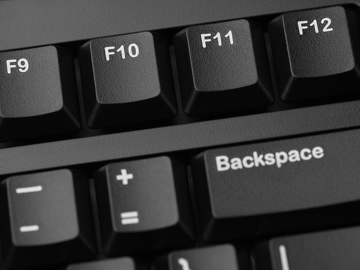 F keys on keyboard