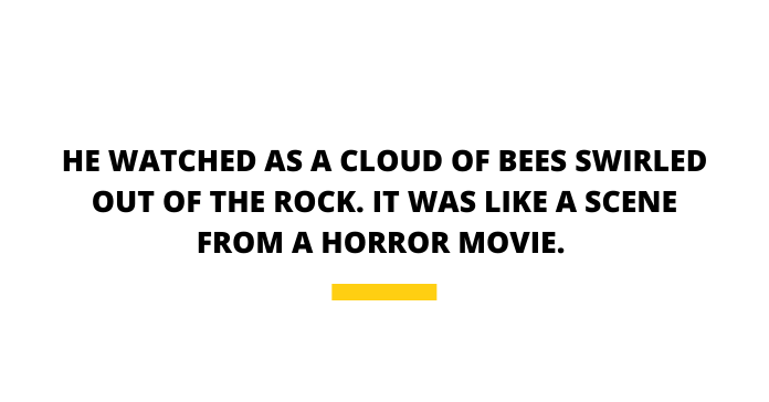 Killer Bees Pull Quote Cloud Of Bees