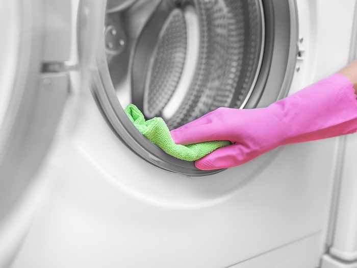 Laundry hacks - clean washing machine
