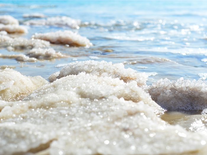 Ocean words - Dead Sea salt