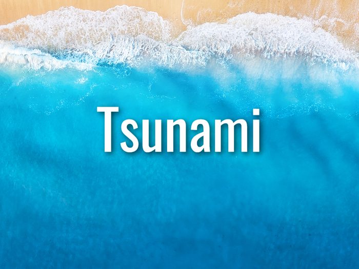 Ocean Words - Tsunami