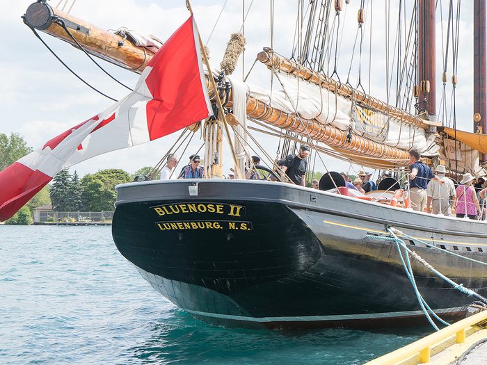 What happened to the Bluenose - Bluenose II tourist attraction