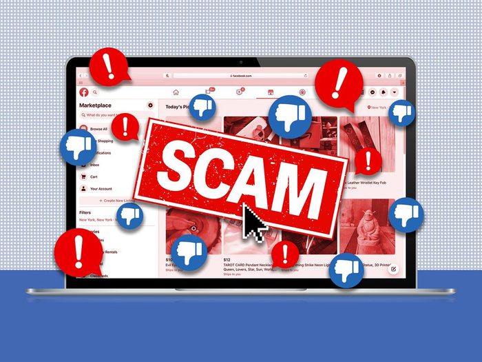 Facebook Marketplace Scams Collage Feature